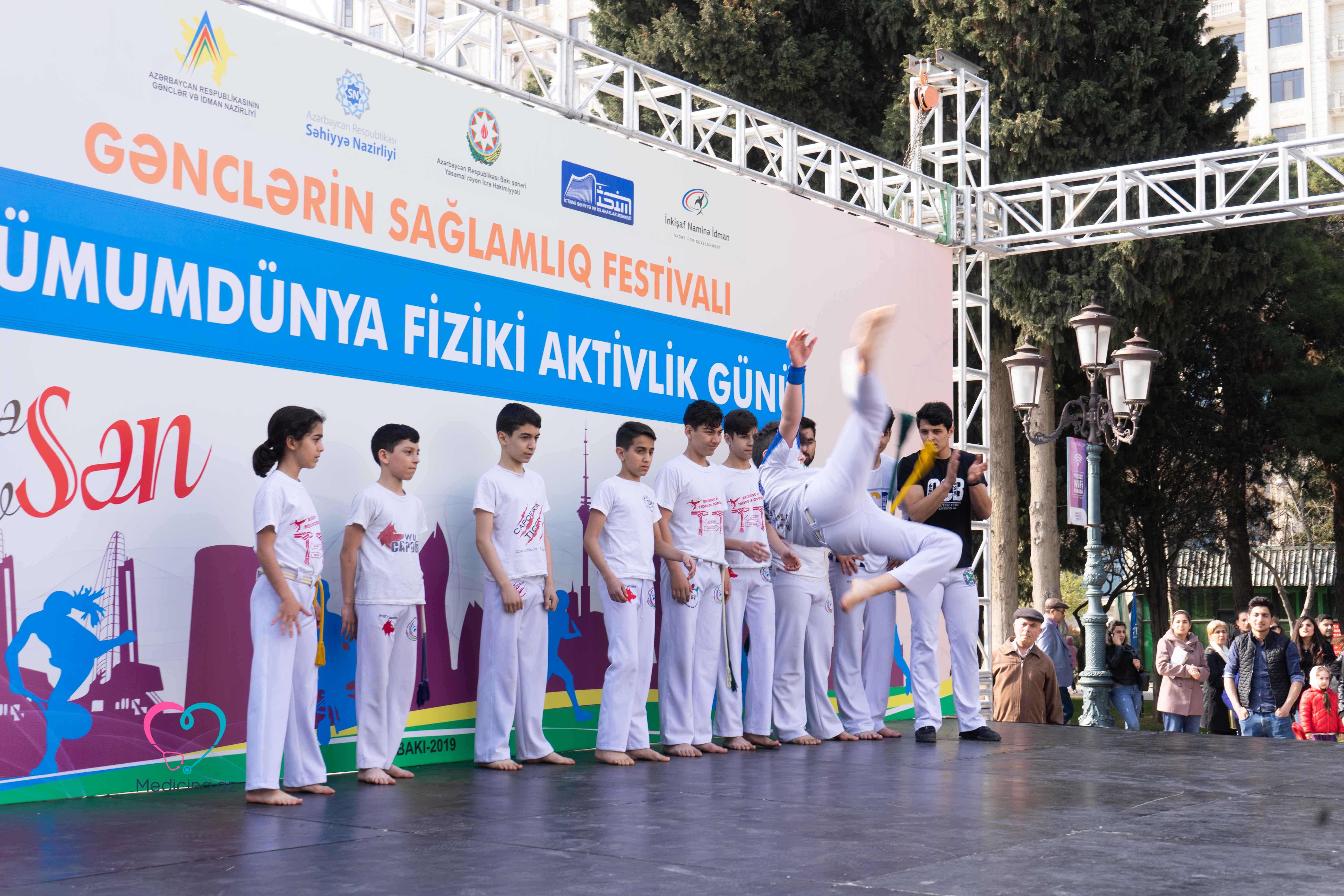 Bakıda Ümumdünya Fiziki Aktivlik günü qeyd olundu -  Festivaldan FOTOLAR