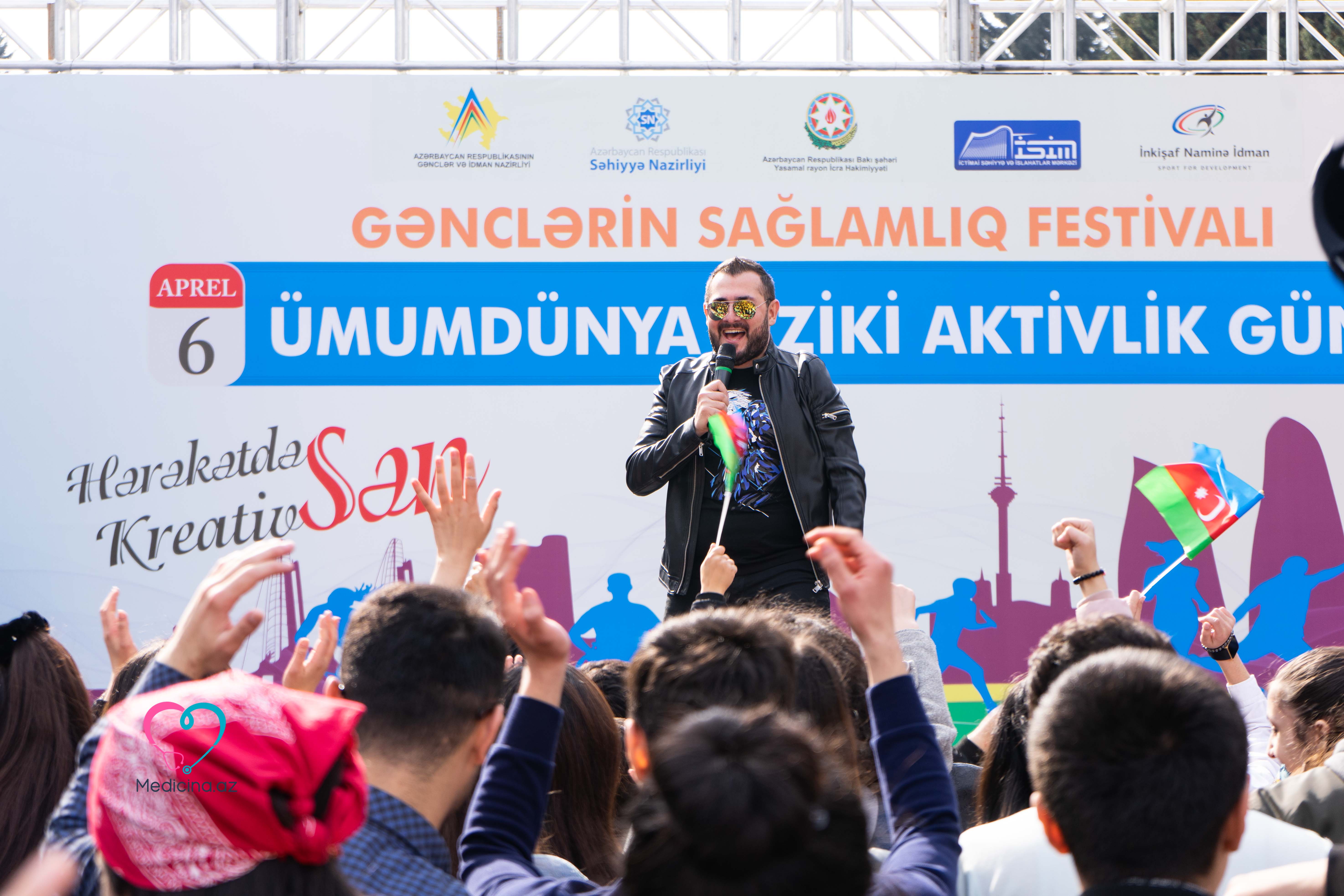 Bakıda Ümumdünya Fiziki Aktivlik günü qeyd olundu -  Festivaldan FOTOLAR