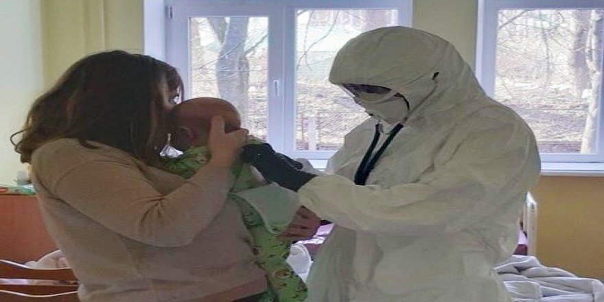 Ukraynada üç aylıq körpədə koronavirus aşkarlandı 