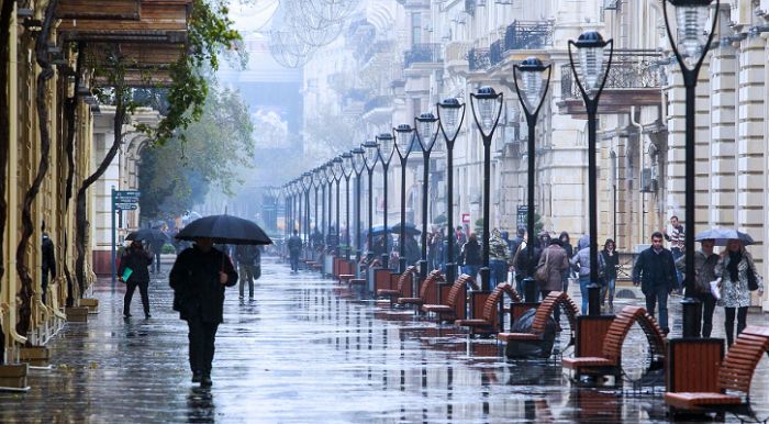 Sabahın hava proqnozu:  Yağış yağacaq