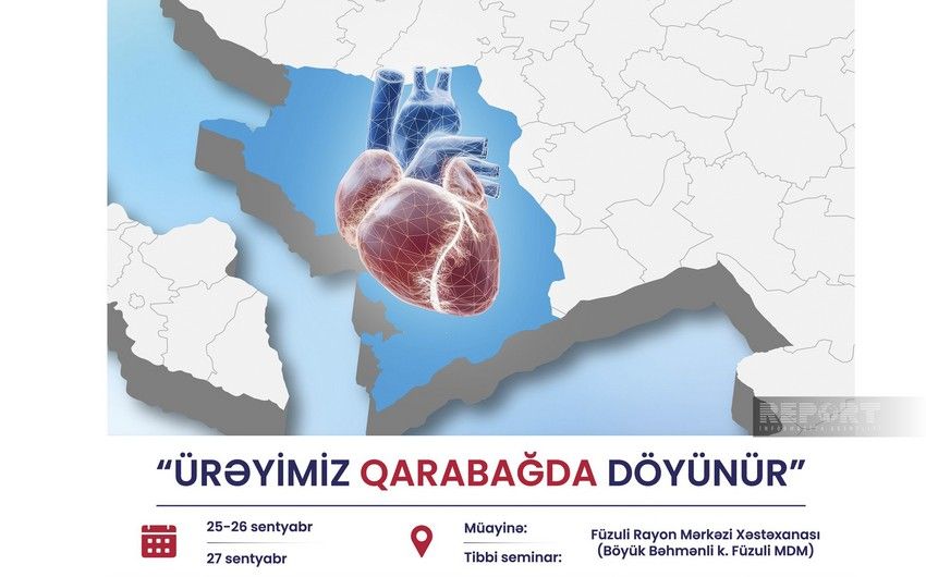 TƏBİB Füzulidə “Ürəyimiz Qarabağda döyünür!”   layihəsi keçirəcək