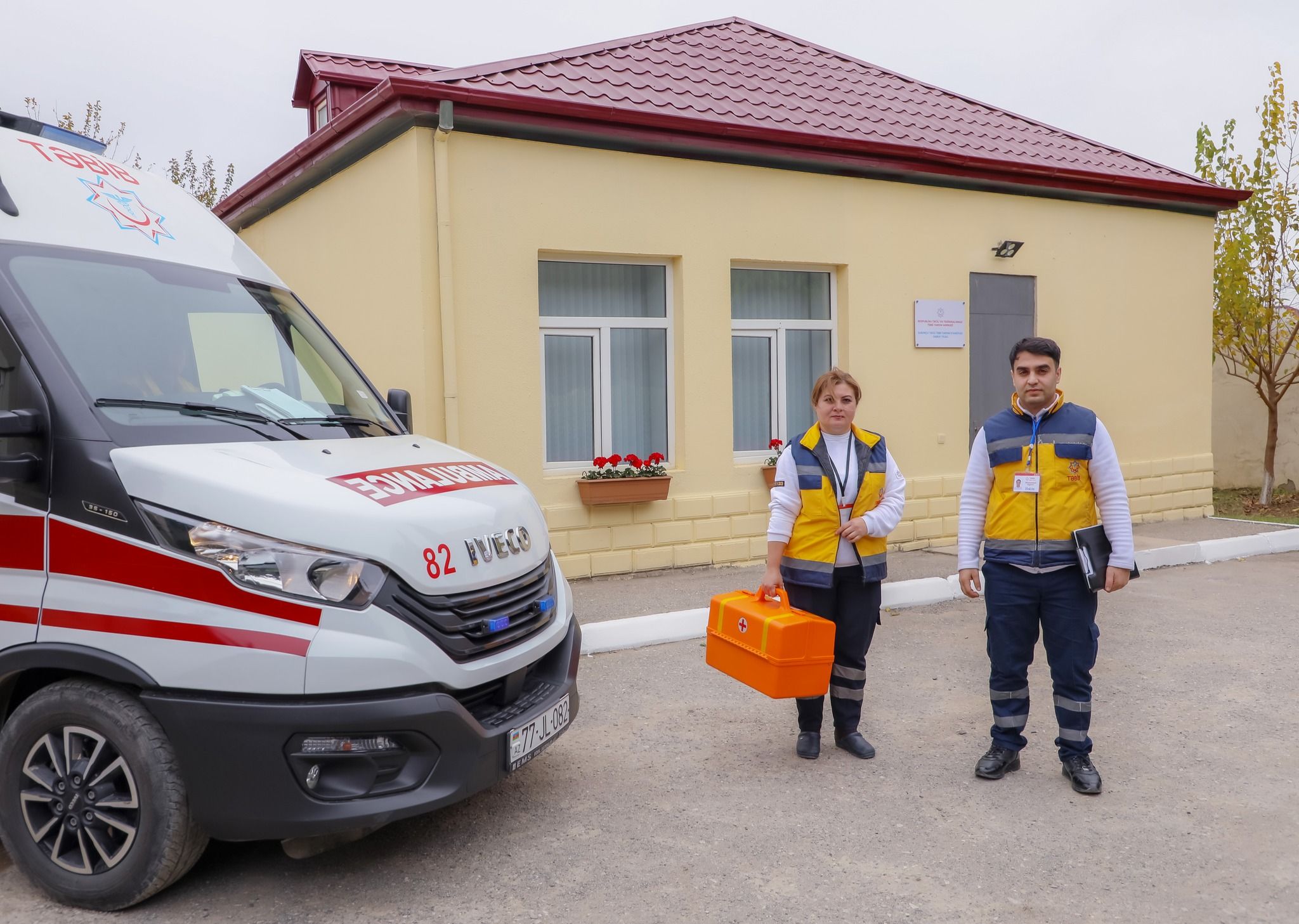 Zabratda  təcili tibbi yardım stansiyası   açıldı