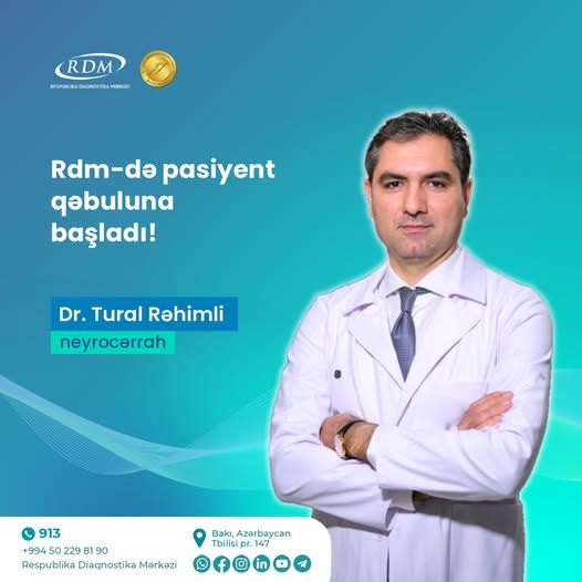 Tanınmış neyrocərrah RDM-də əməliyyatlara başladı 