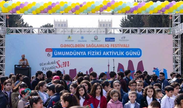 Bakıda Ümumdünya Fiziki Aktivlik günü qeyd olundu -  Festivaldan FOTOLAR