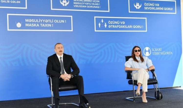 "Mən bütün qapalı yerlərdə maskadan istifadə edirəm və hər kəs buna riayət etməlidir"  -  Prezident koronavirusdan danışdı