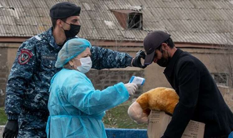 Son sutkada 16 erməni koronavirusdan öldü  