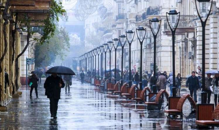 Sabahın hava proqnozu:  Yağış yağacaq