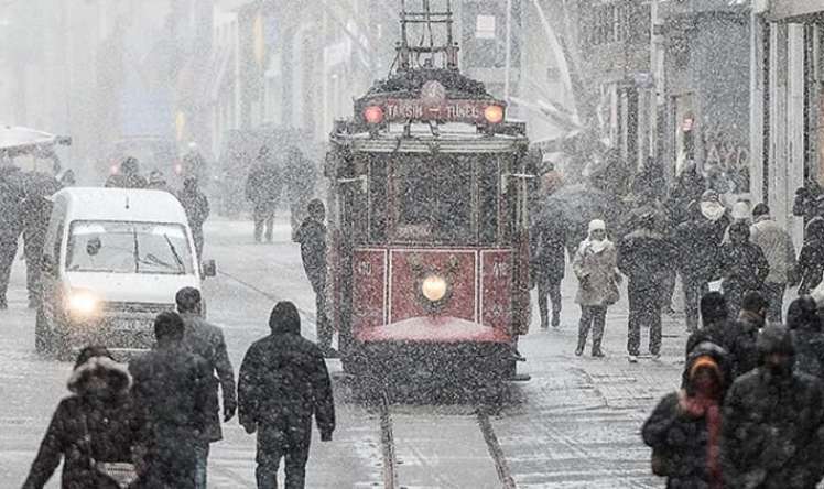 İstanbulda əhaliyə xəbərdarlıq -  Qarlı çovğun gəlir