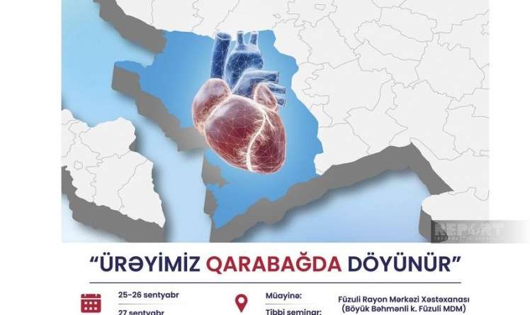 TƏBİB Füzulidə “Ürəyimiz Qarabağda döyünür!”   layihəsi keçirəcək