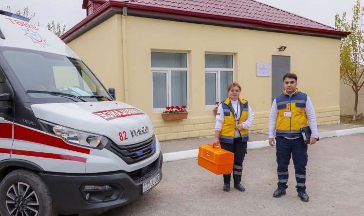 Zabratda  təcili tibbi yardım stansiyası   açıldı